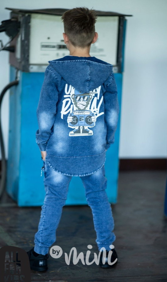 Jeans urban mikina