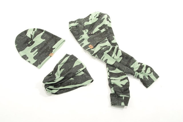 Army chlapecké kapsáče + houmleska s nákrčníkem