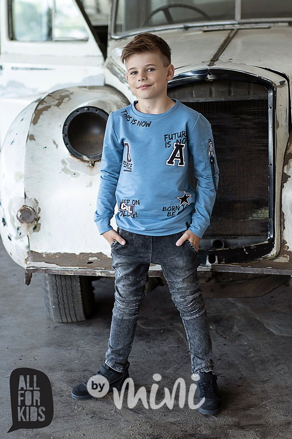 Prošívané stretch dark jeans