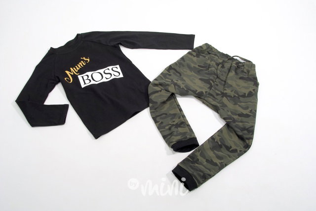 Mum's boss - chlapecký set s baggy