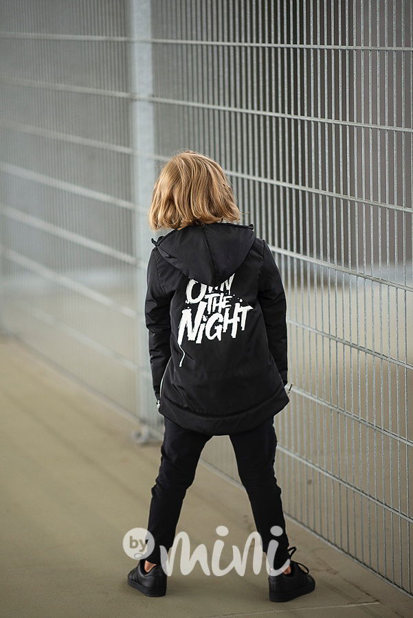 *Premium* Urban street style bunda se zipy černá