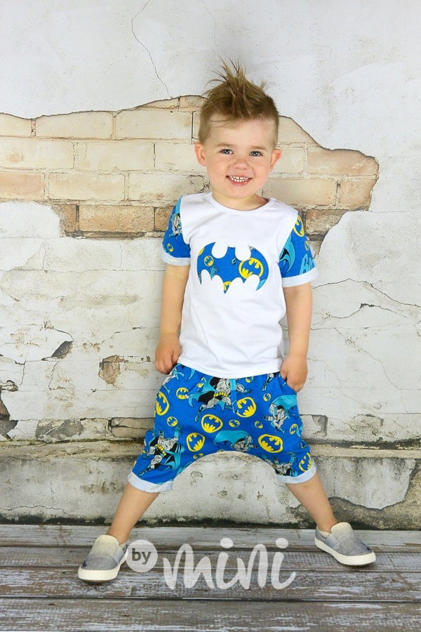 Dětské tričko s Batmanem a kraťasy