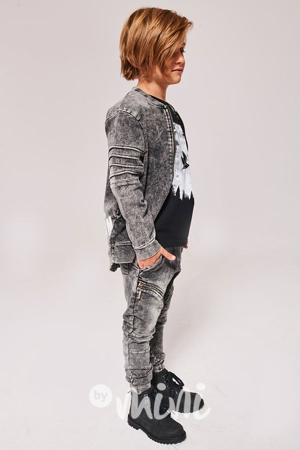 *Premium* Freedom ice black mikina na zip