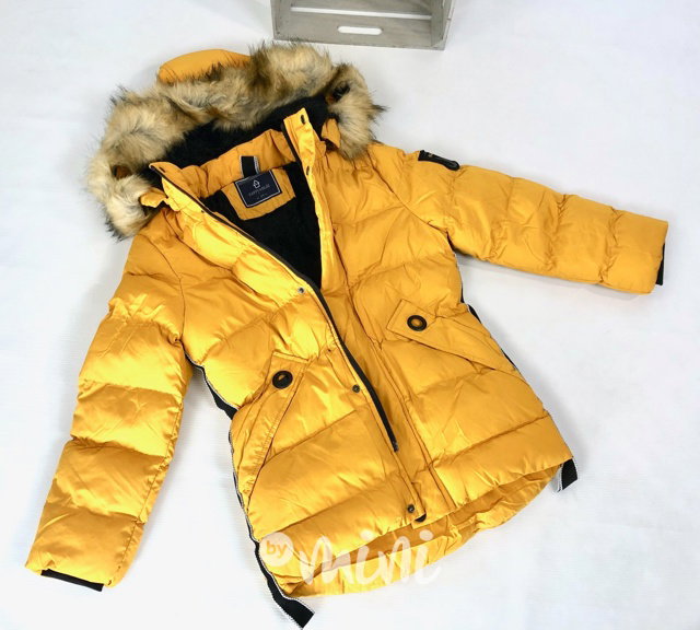Mustard chlapecká zimní bunda
