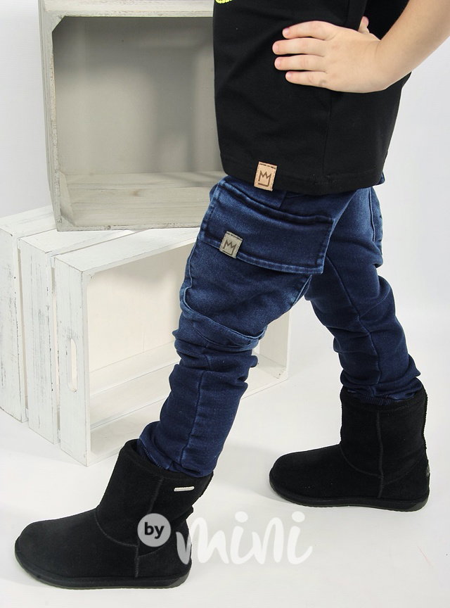Dark jeans chlapecké baggy kapsáče