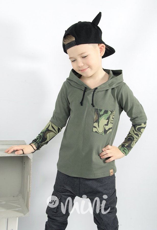 DUO blůza - khaki