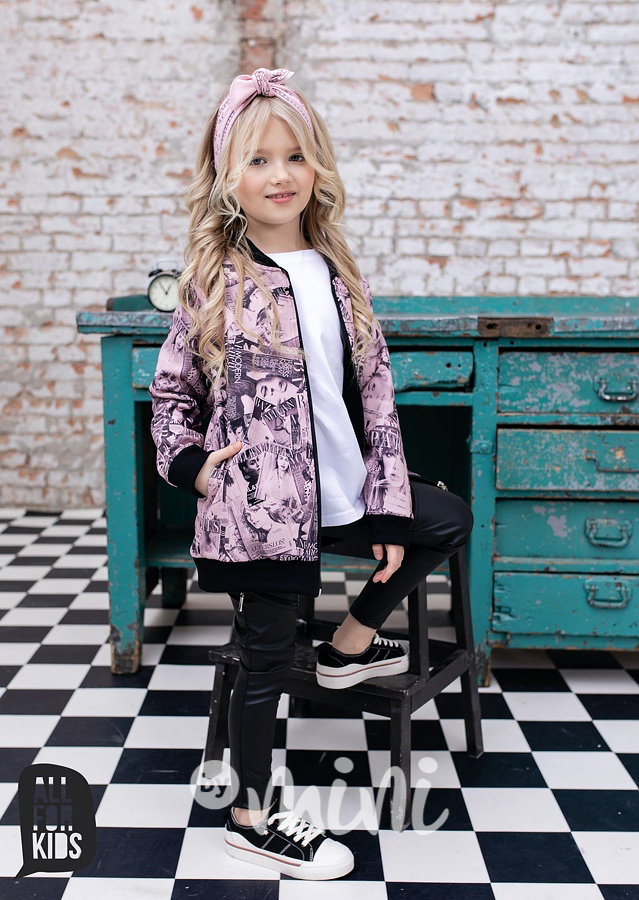 Vogue mikina pink