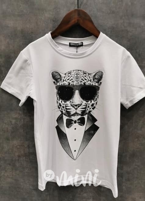 Premium T-shirt Gentleman - bílé