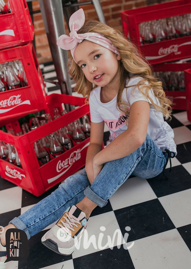 Triko sneakers bílé