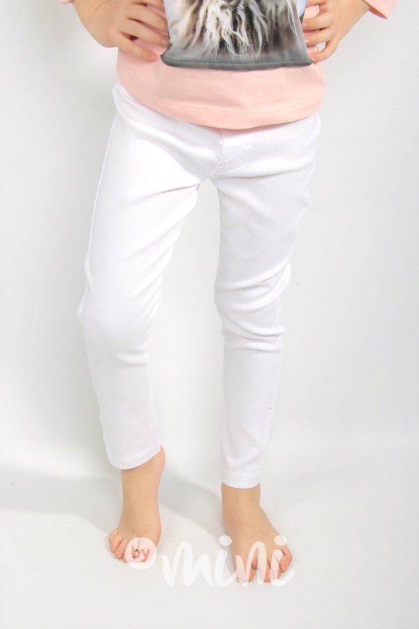 Ultra stretch kalhoty - white