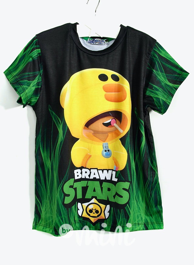 Brawl Stars triko FIRE - green