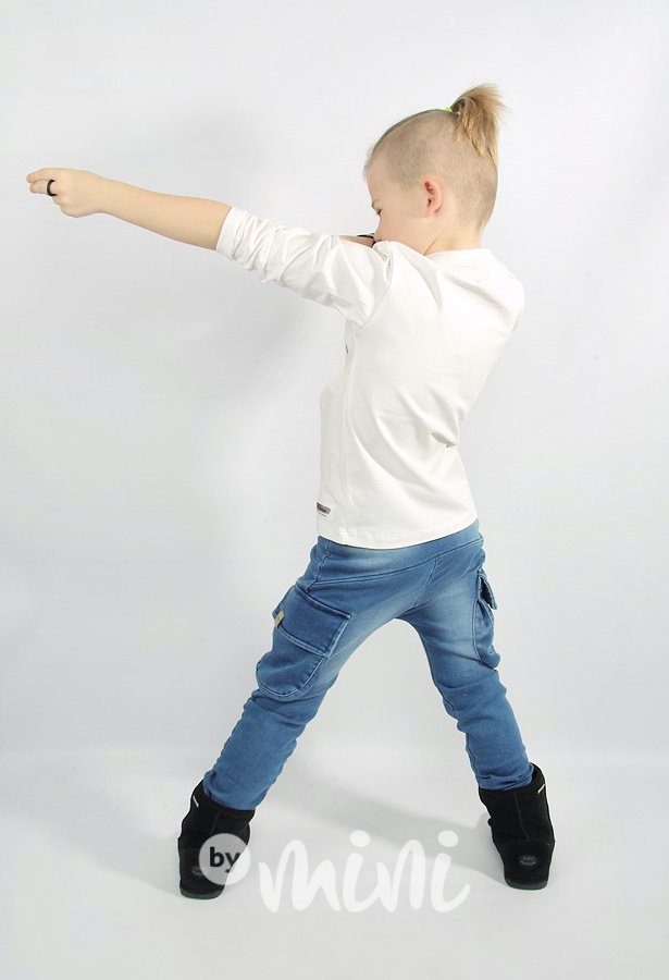 Jeans chlapecké baggy kapsáče