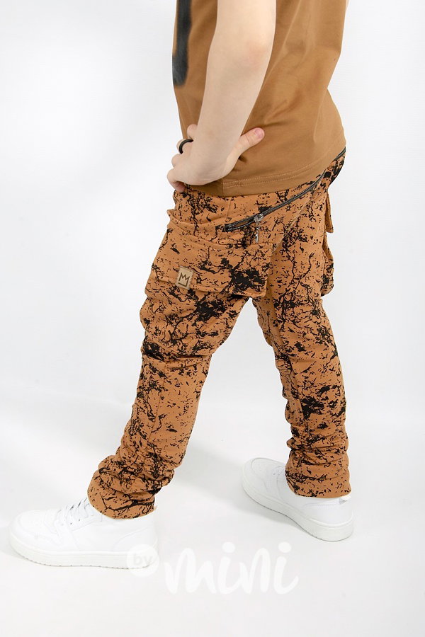 Honey marble baggy kapsáče zip