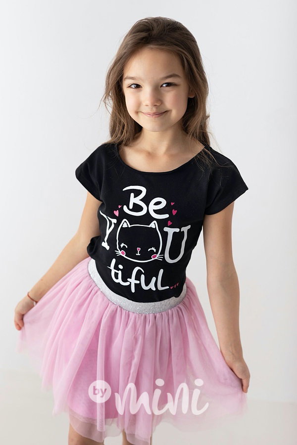 Be YOUtiful dívčí blůzka - černá