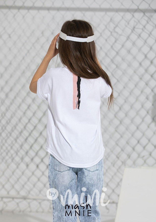 Boyfriend ripped jeans ice dye light blue *Premium*