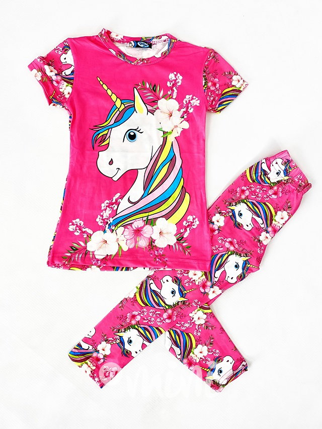 Pink unicorn set