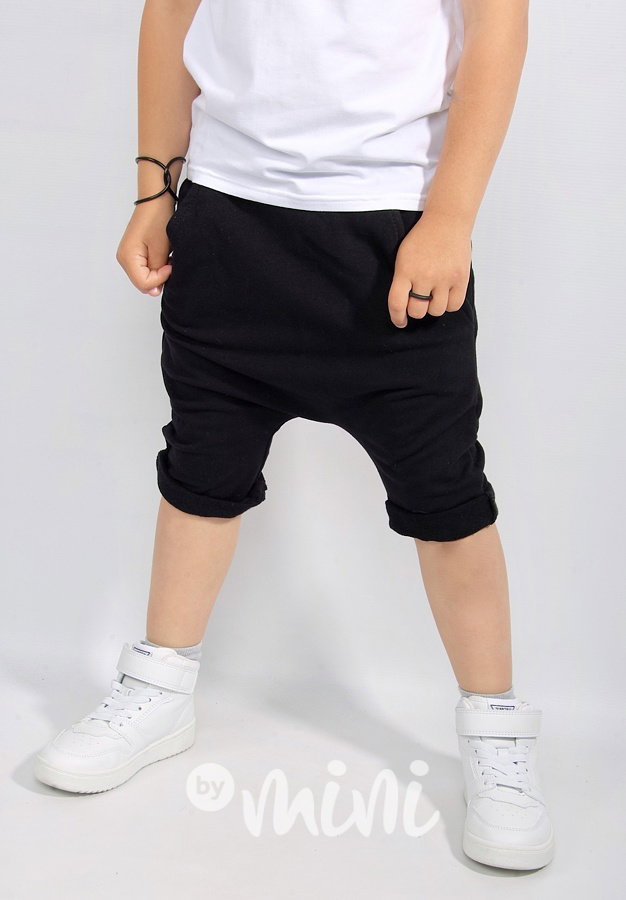 Baggy kraťasy dětské černé