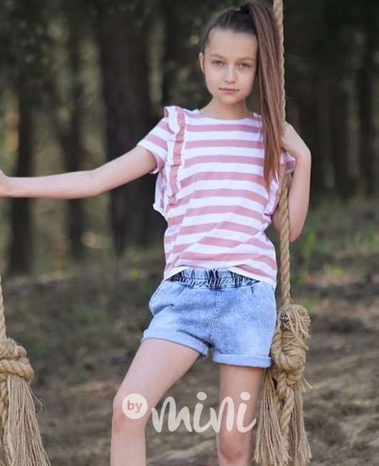 Soft jeans kraťasy