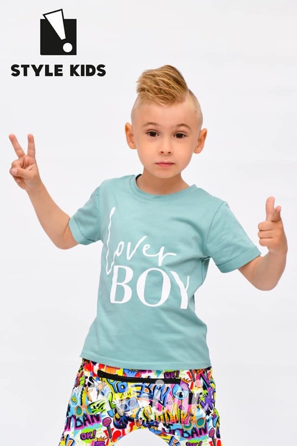 Lover boy chlapecké triko mint