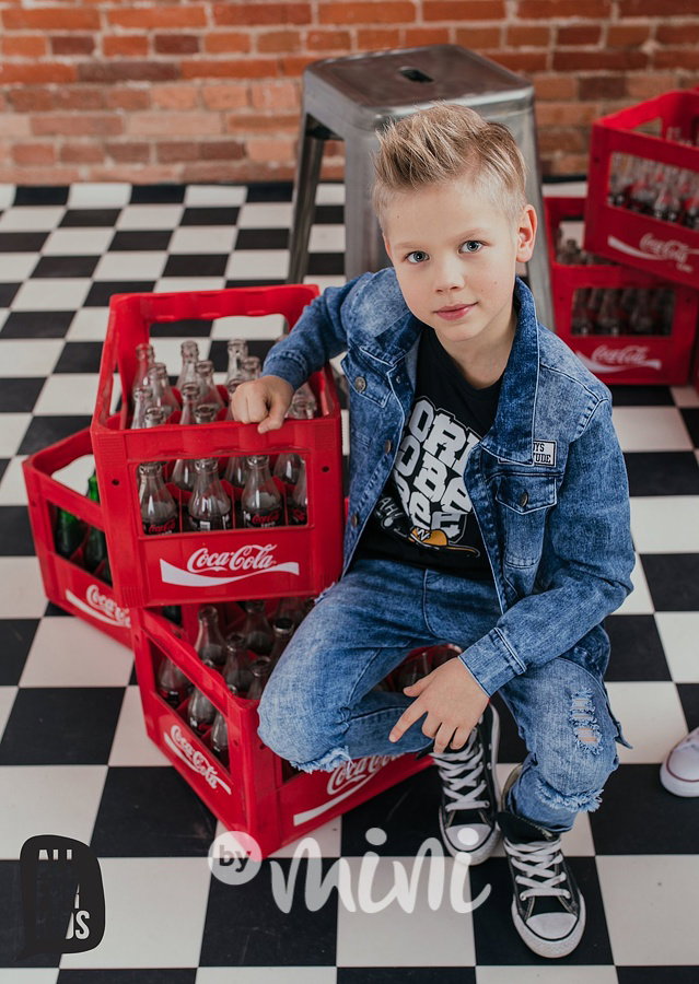 Jeans bunda modrá - All for kids