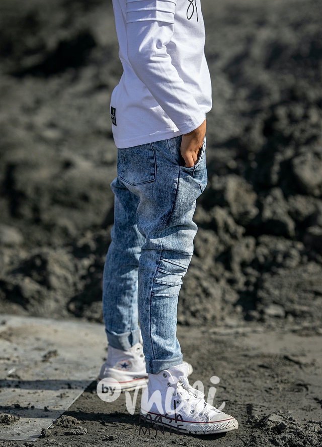 Longsleeve Stronger bílé *MashMnie*