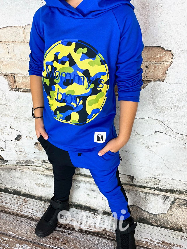 Mommy's boy souprava - blue/black