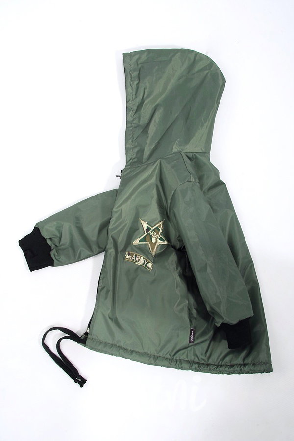 Khaki fleece bunda