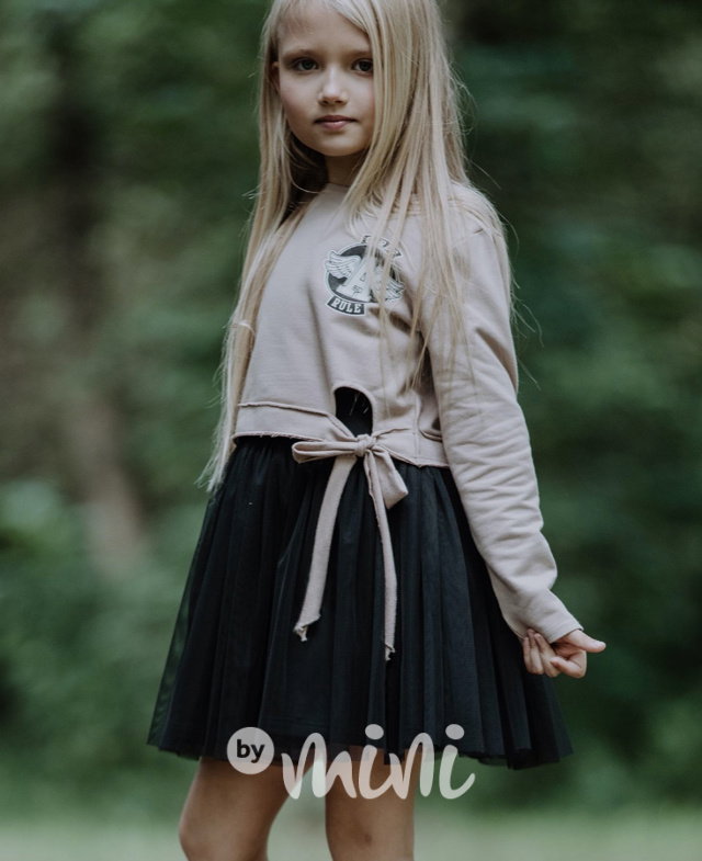 Crop dívčí blůzka nude *by AFK*
