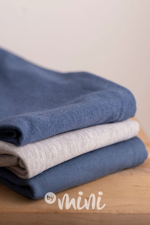 Zateplené legíny Lily - jeans modré