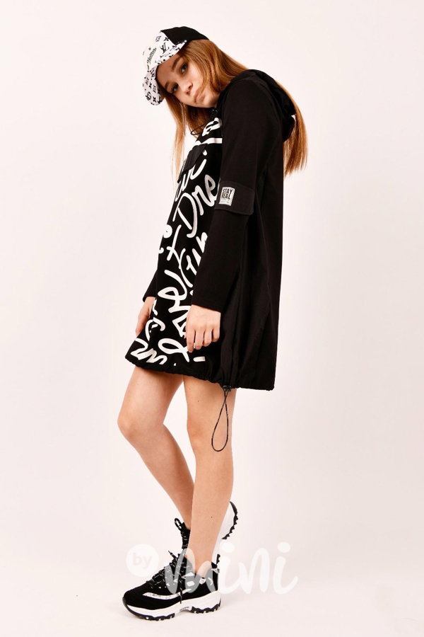 Hoodie dress STAY REAL