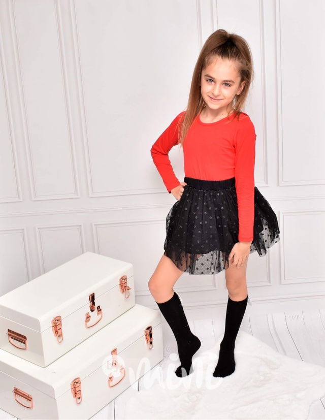 Černé podkolenky WINGS