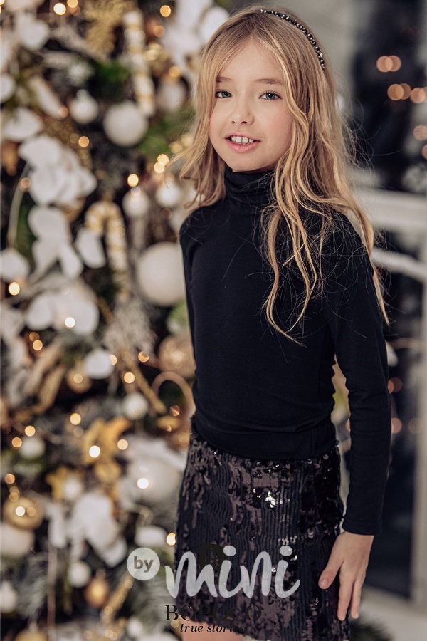 Roláková blůzka černá  #MiniMe
