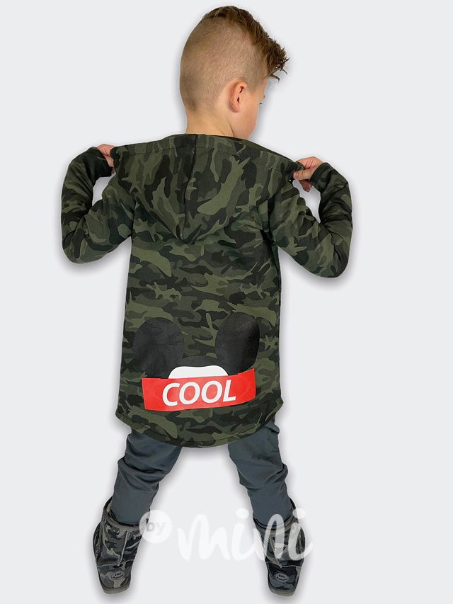 Army COOL dlouhá flísová mikina