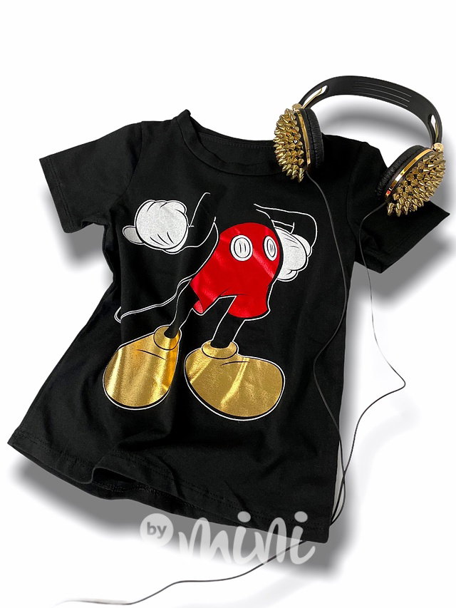 Mickey fashion triko černé