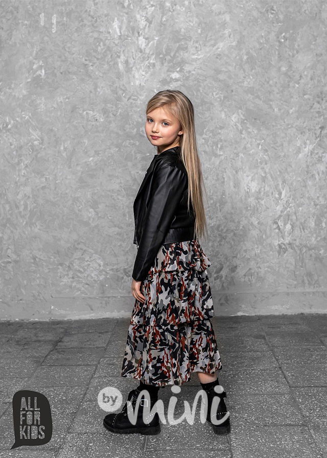 MIDI army dívčí sukně *AFK*