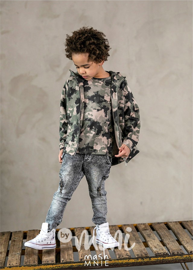 Army Wolf mikina *MashMnie*