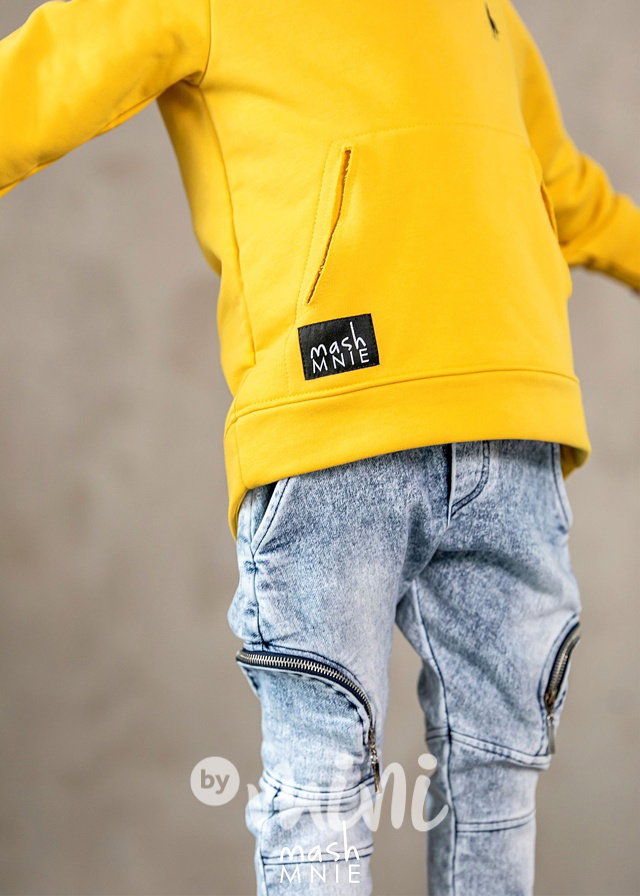 Soft jeans ice blue se zipy *MashMnie*