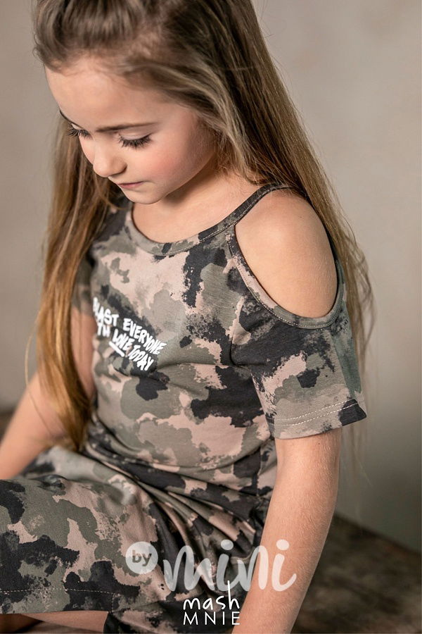 LOVE šaty army *MashMnie*