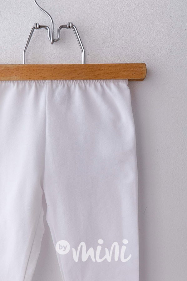 Dětské legíny Lily - bílé