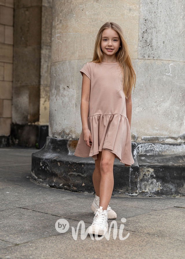 Beige letní šaty BESTSELLER