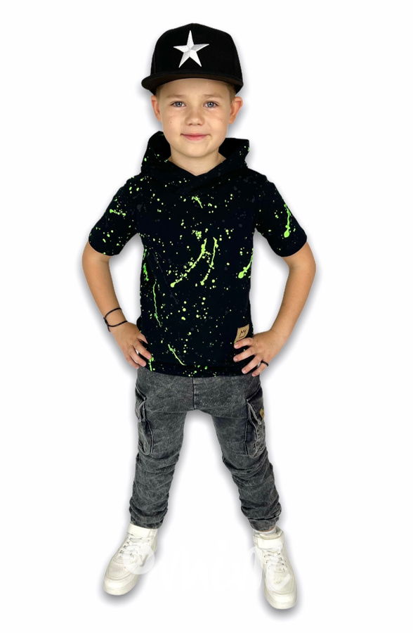 Dark jeans chlapecké baggy kapsáče
