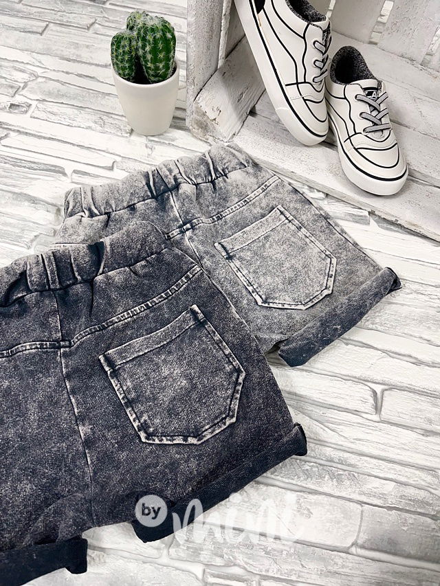 Kraťasy DESPACITO acid wash black