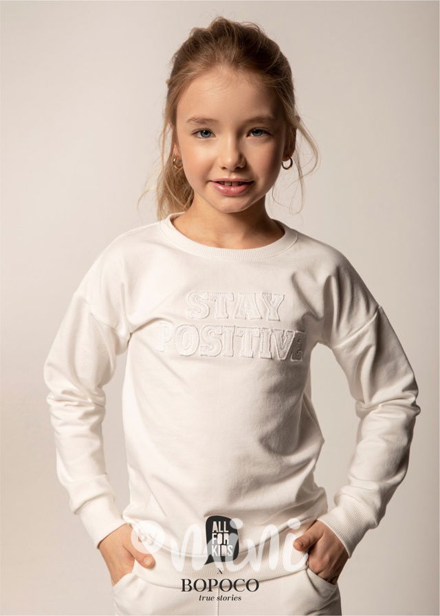 POSITIVE cream teplákovka *AFK*