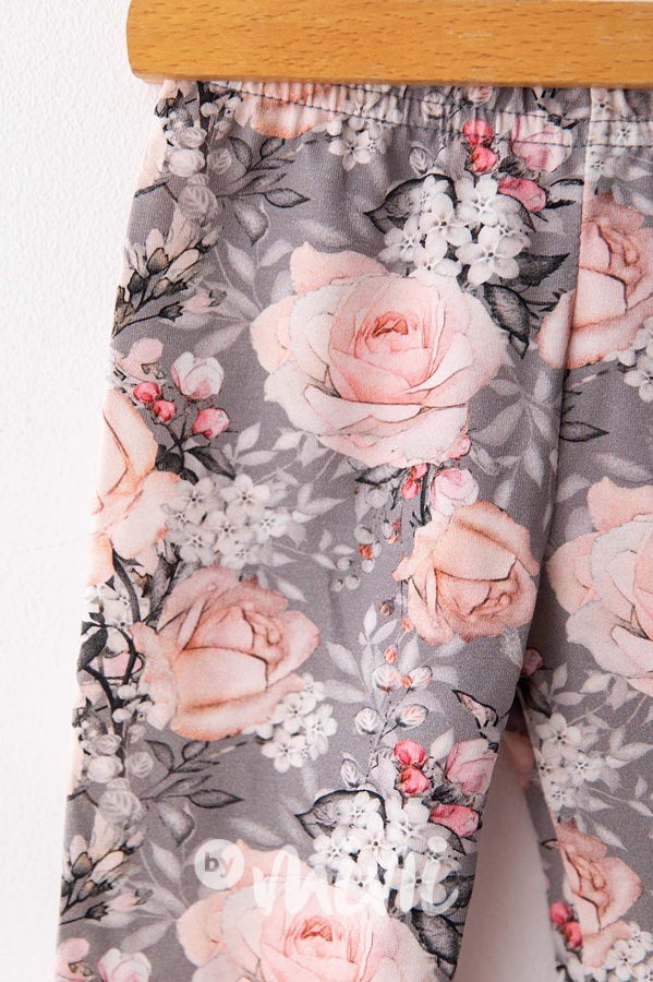 La vie en rose soft cotton legíny *Lily Grey*