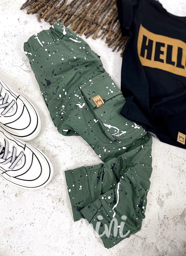 Splash chlapecké baggy kapsáče zip - green tree