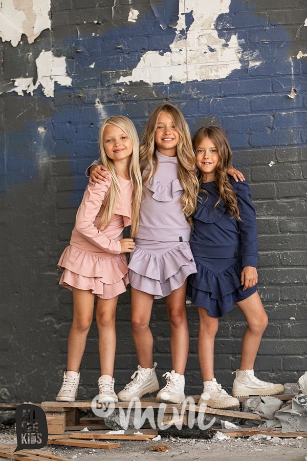 Frill mikina navy