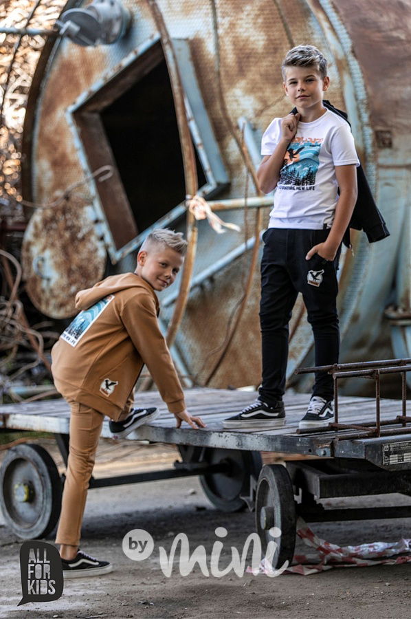 EXPLORE jogger tepláky black