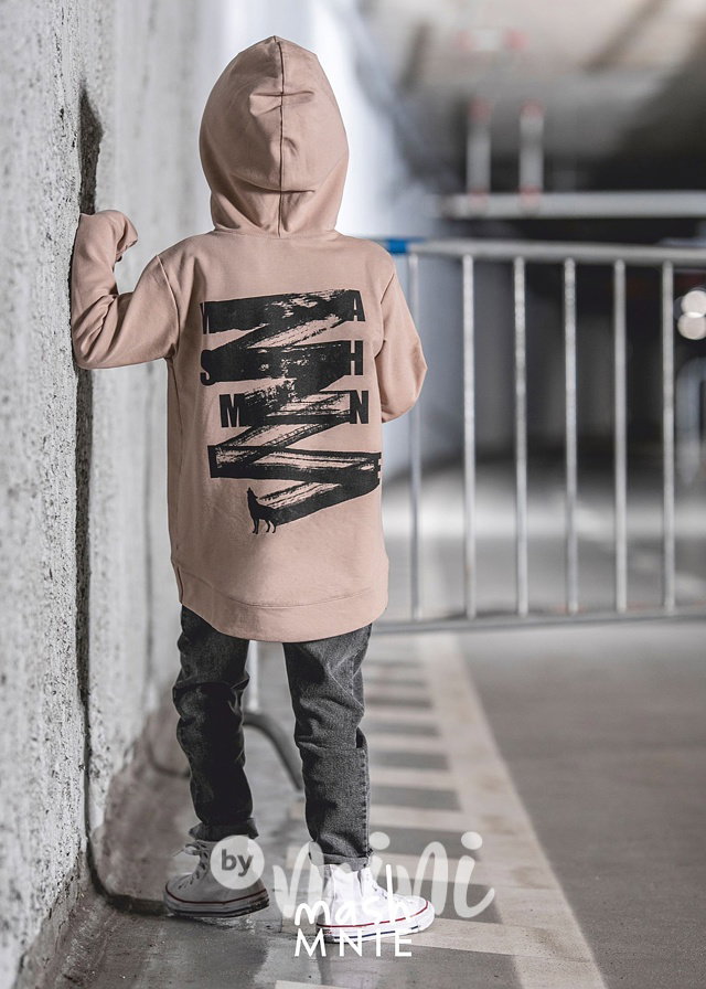 BRUSH hoodie mikina beige *MashMnie*