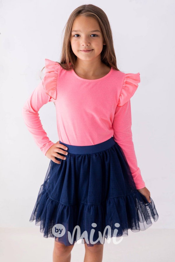 Royal blue maxi tutu sukně Lily Grey