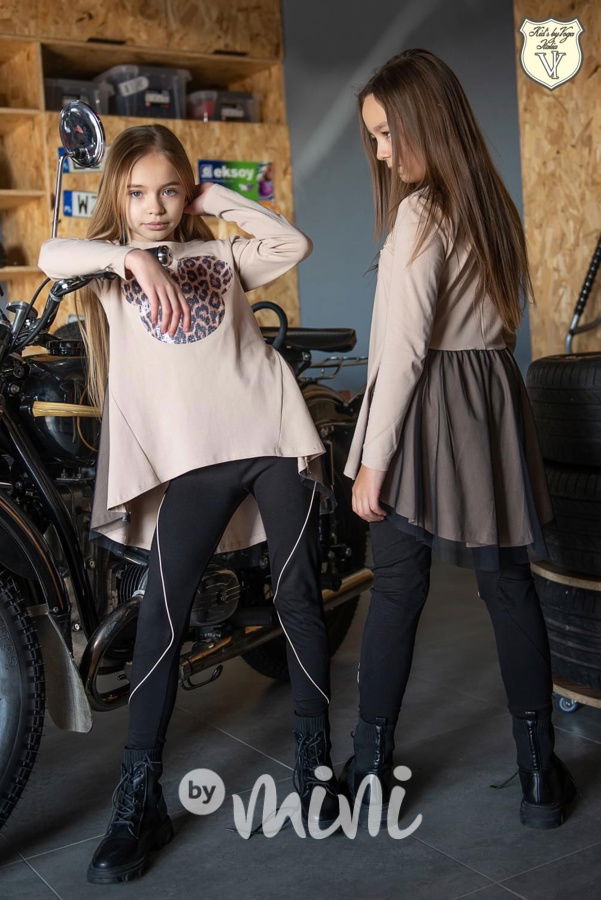 Voga designové legíny s prošitím